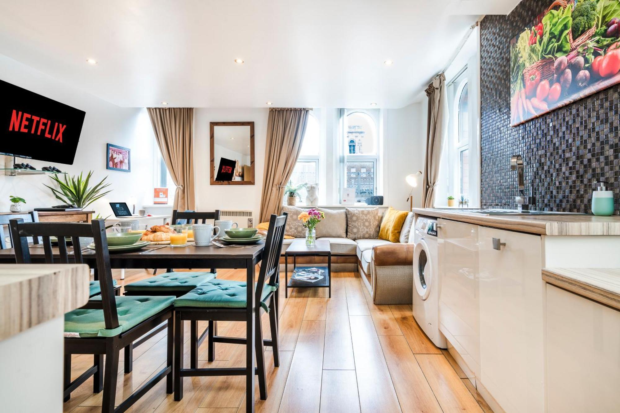 Cavern Quarters, Beautiful Two Bedroom City Centre Apartment By Garudy Serviced Apartments And Short Lets - Perfect For Longer Stays Liverpool Exterior foto